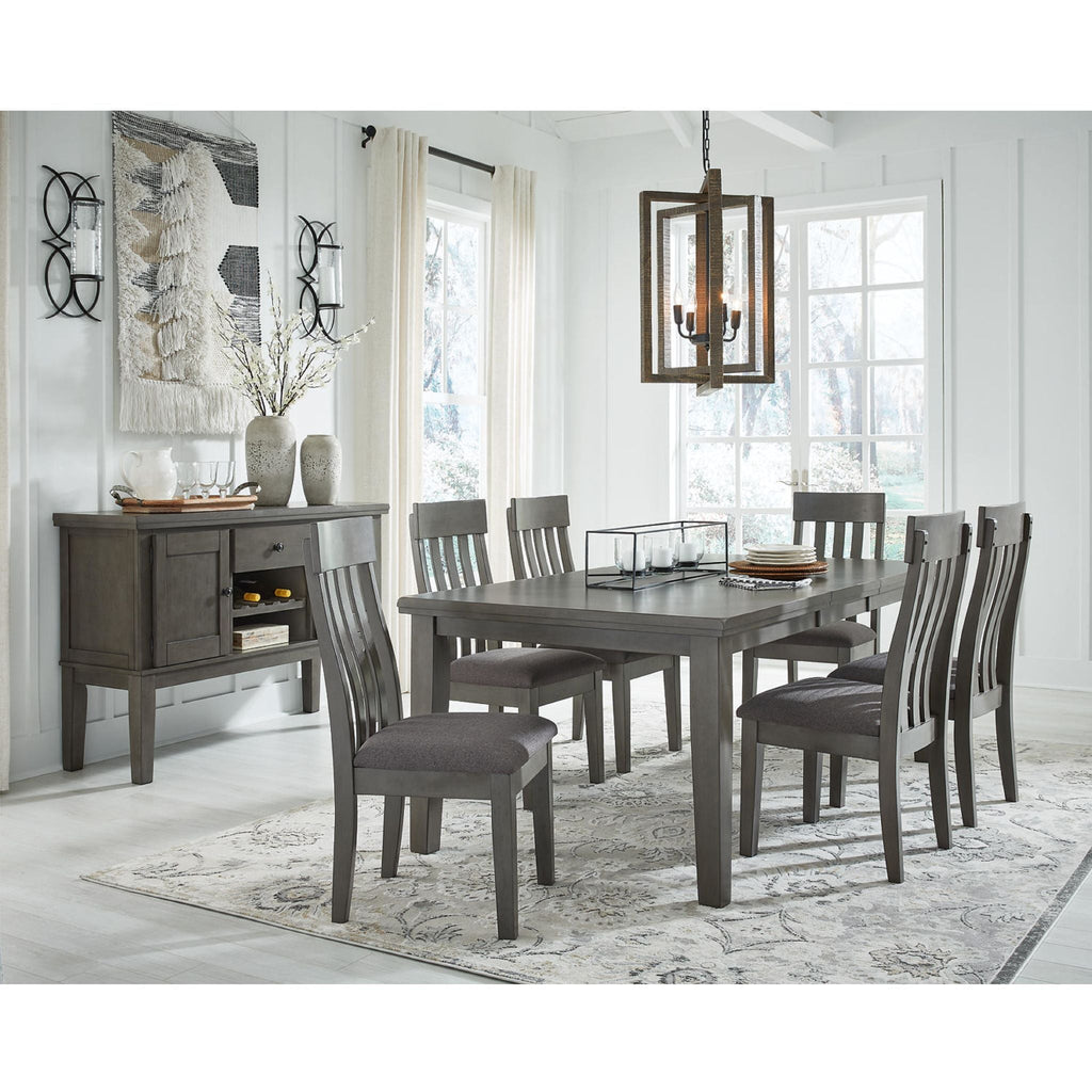 Hallanden Dining Extension Table - Gray - (D589-35)