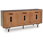 Lavinmont Accent Cabinet - Multi Brown
