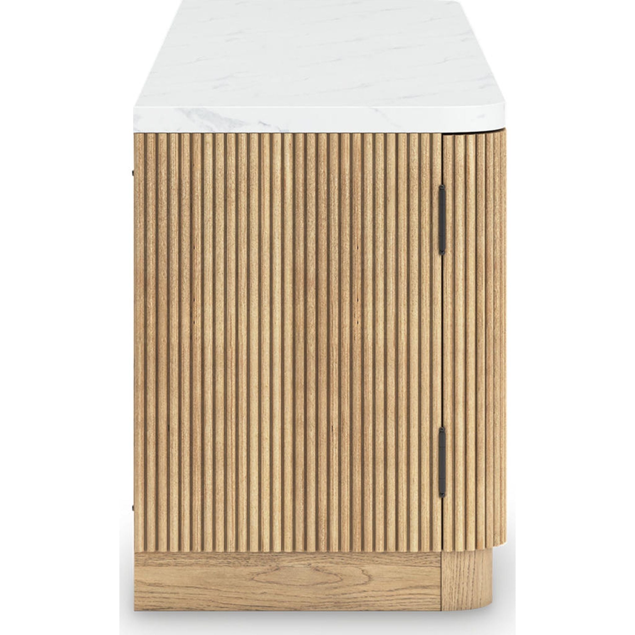 Camdill TV Stand - Light Brown