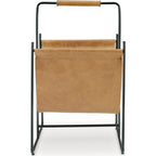 Faronworth Magazine Rack - Brown/Black