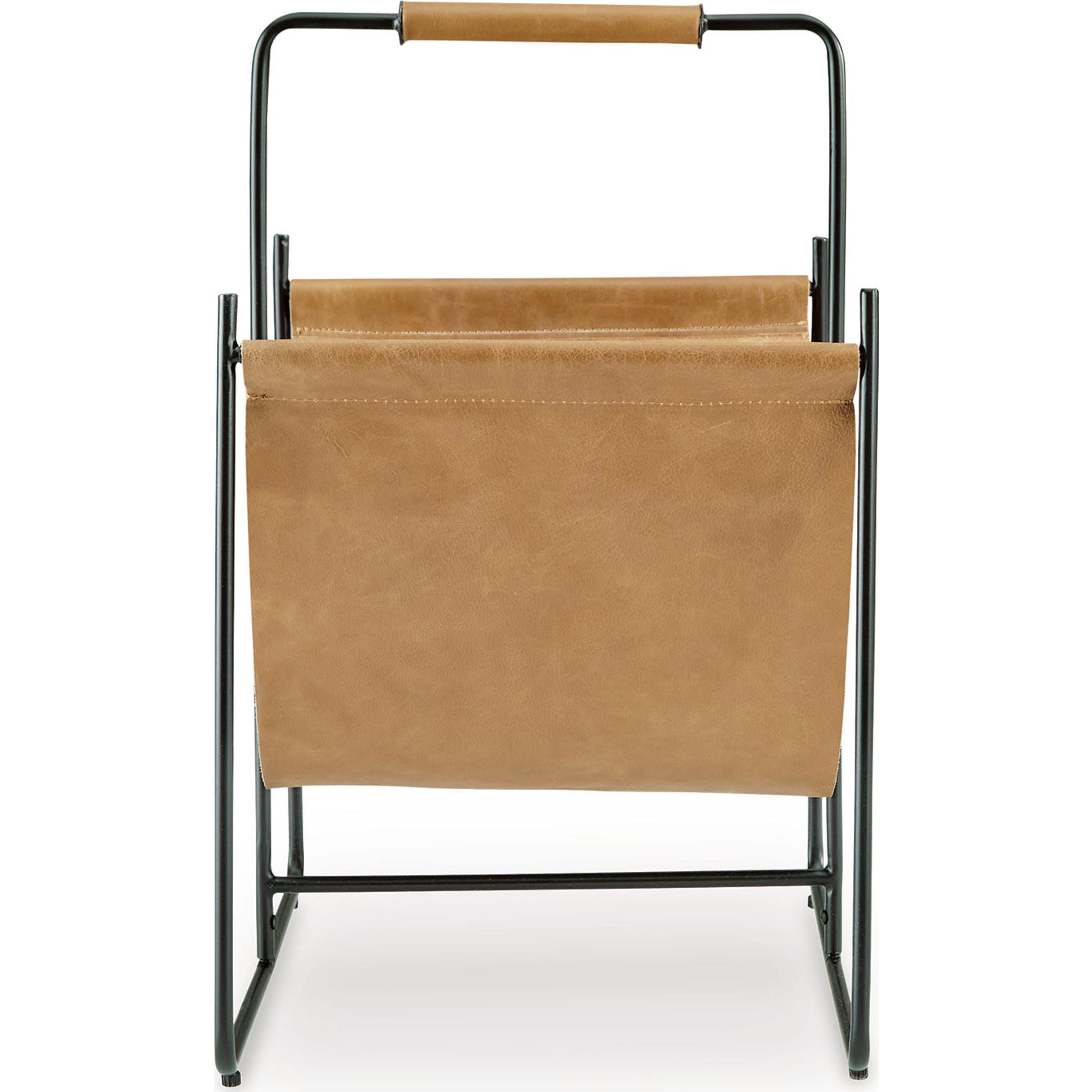 Faronworth Magazine Rack - Brown/Black