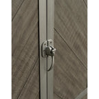 Krystanza Dining Server - Weathered Gray - (D766-60)