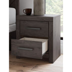 Prendonea Nightstand - Charcoal