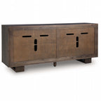 Cato Accent Cabinet - Dark Brown