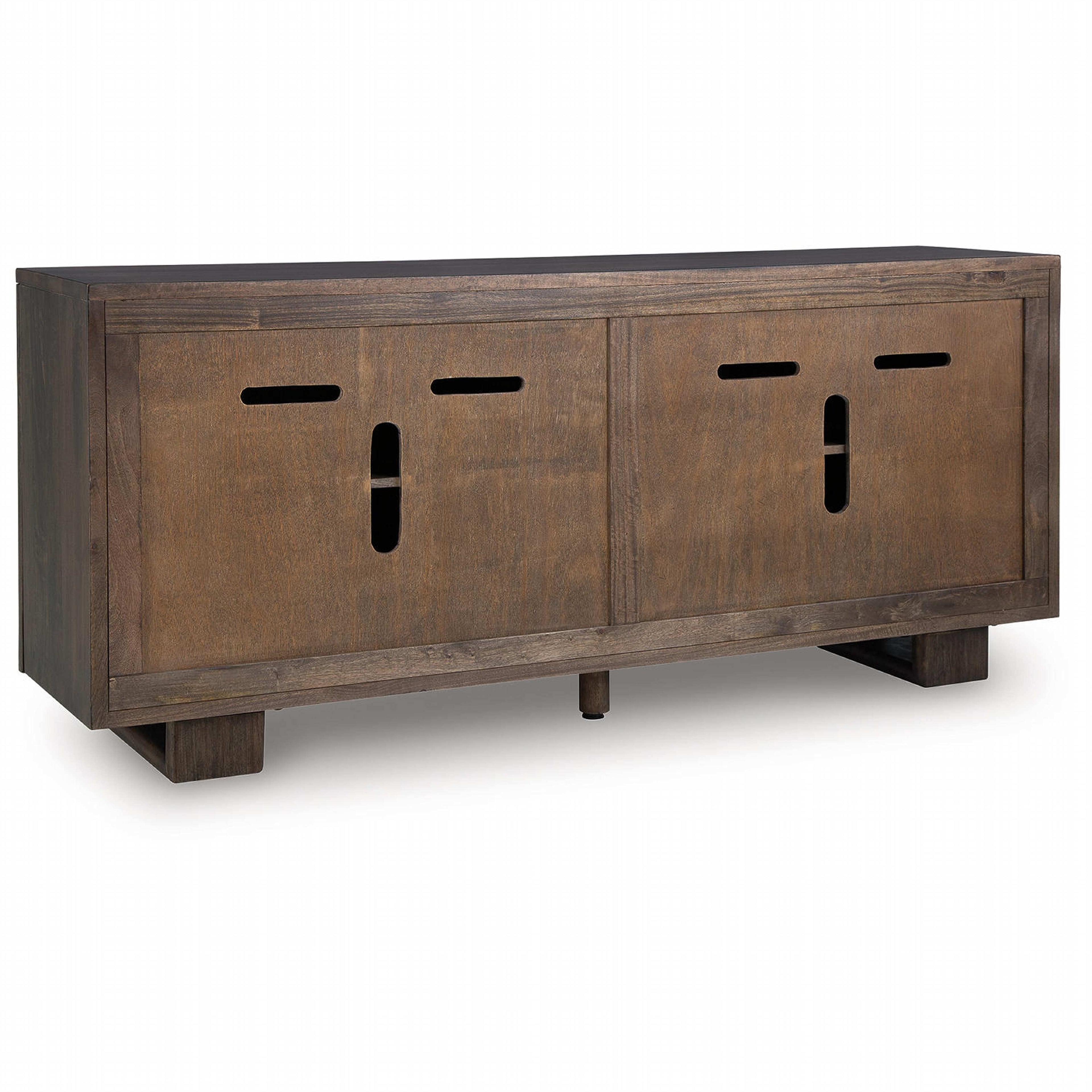 Cato Accent Cabinet - Dark Brown