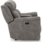 Next-Gen Power Reclining Loveseat with Console - Slate