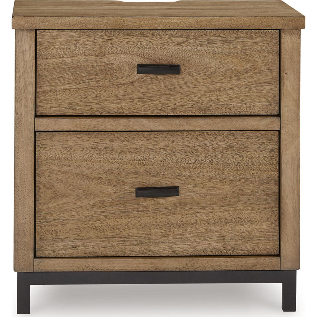 Tomtyn Nightstand - Light Brown