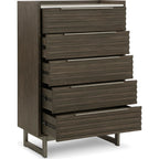 Arkenton Chest - Grayish Brown/White