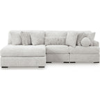 Cuddle Plush 3 Piece Modular Sectional with Chaise