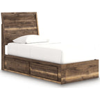 Chirason Twin Storage Bed - Brown