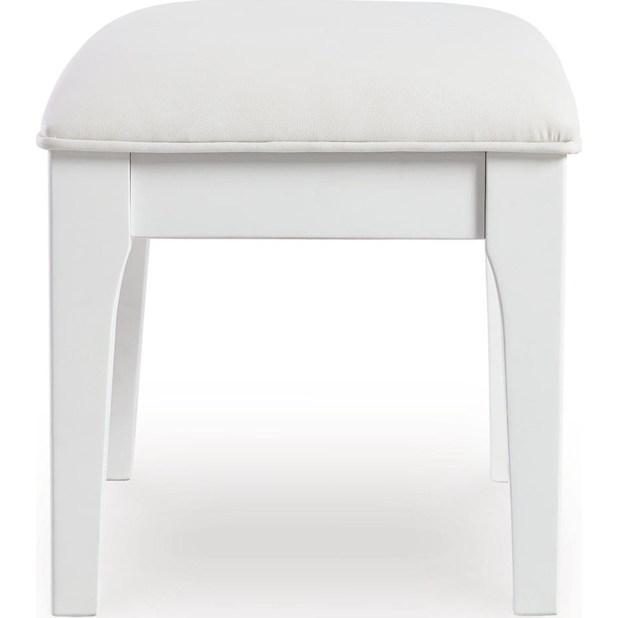 Chalanna Vanity Stool - White