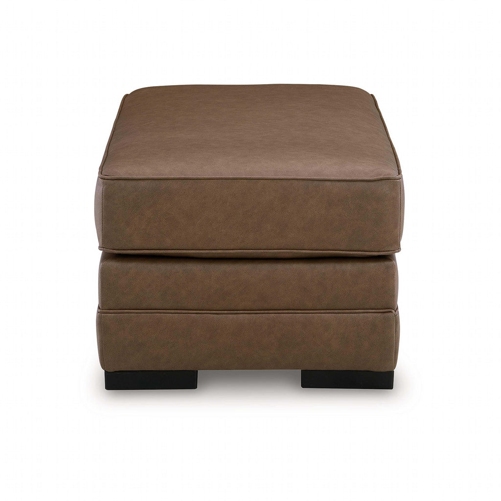 VillaCourt Ottoman - Caramel