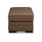 VillaCourt Ottoman - Caramel