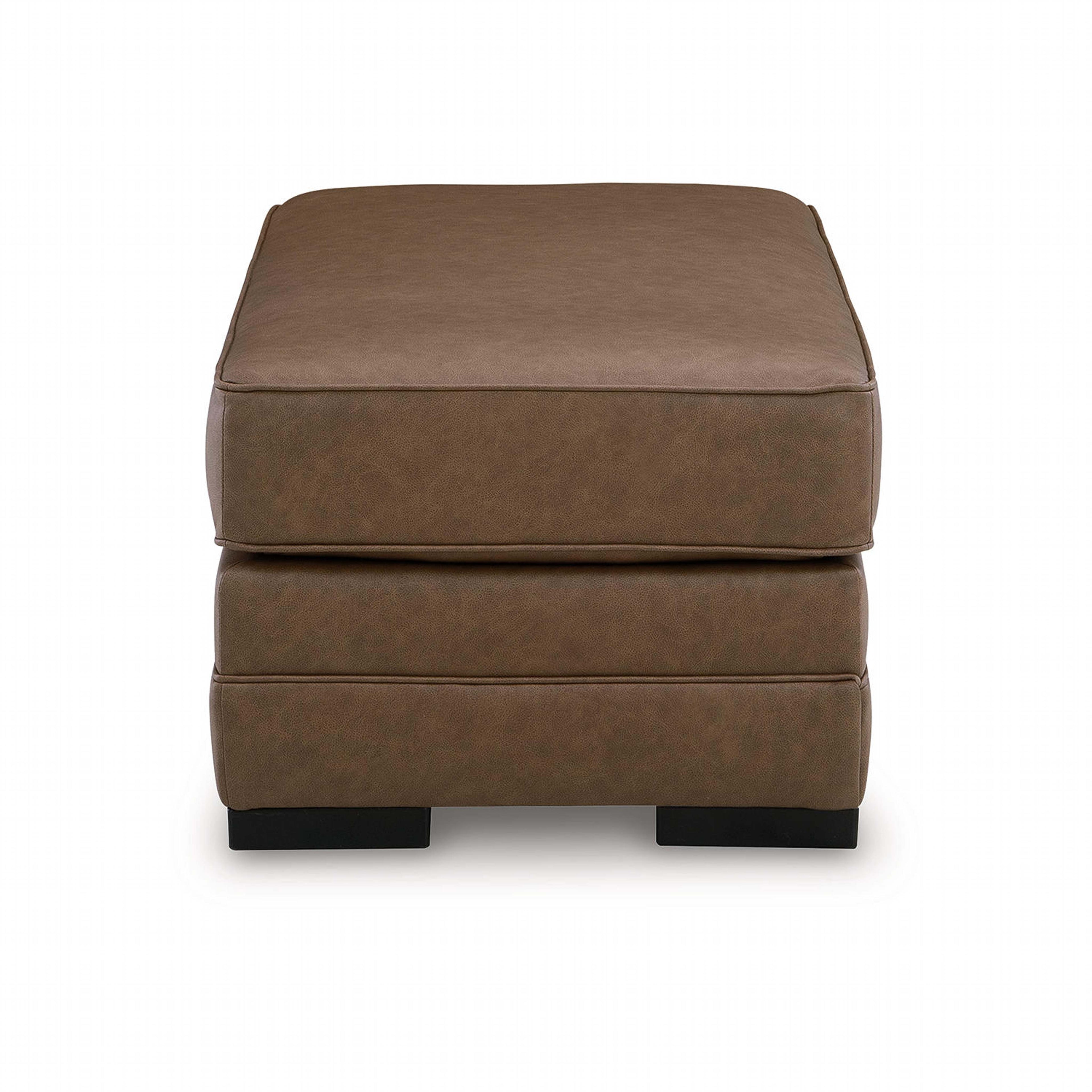 VillaCourt Ottoman - Caramel
