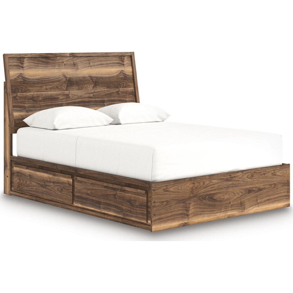 Chirason Queen Storage Bed - Brown