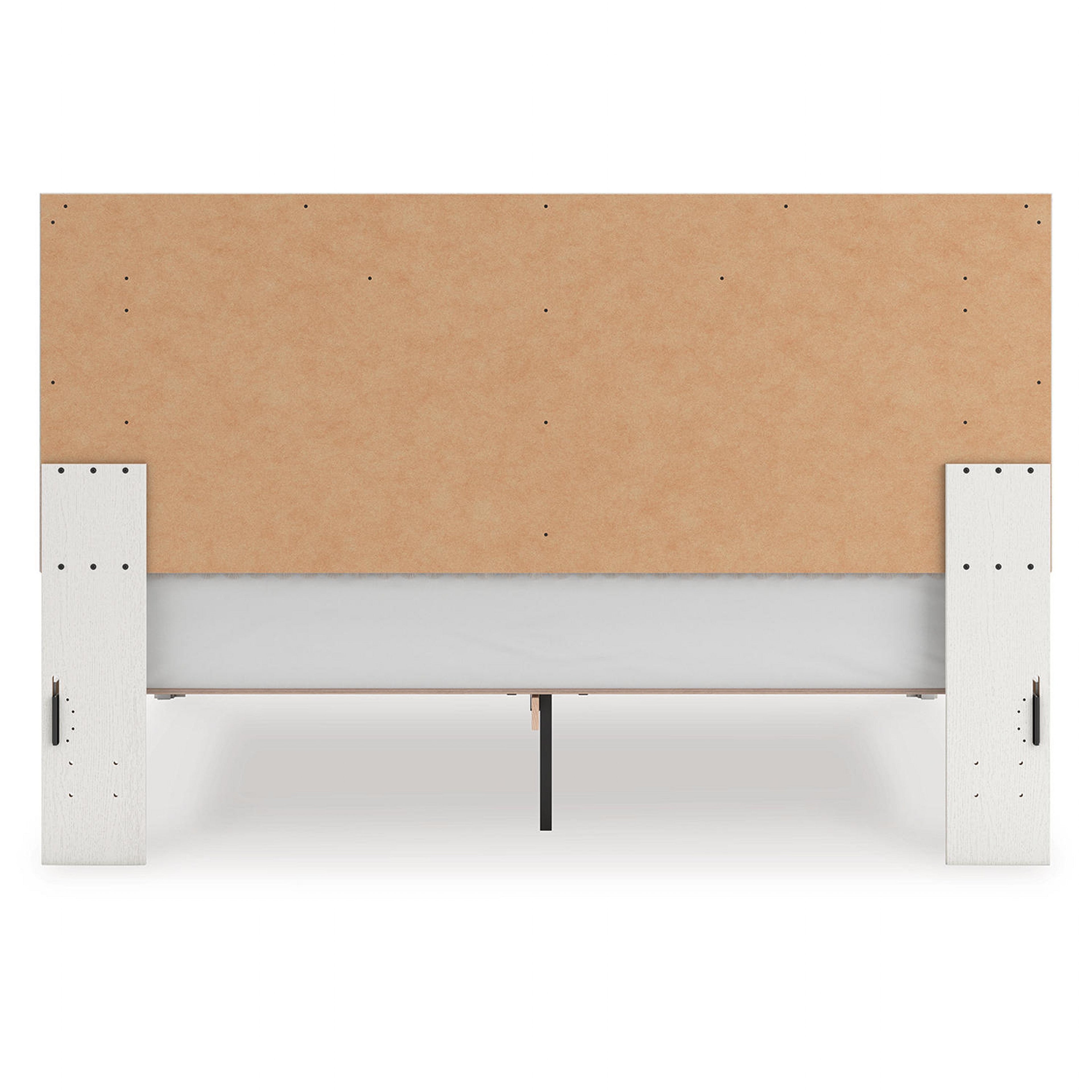 Zuraleus King Platform Bed - White