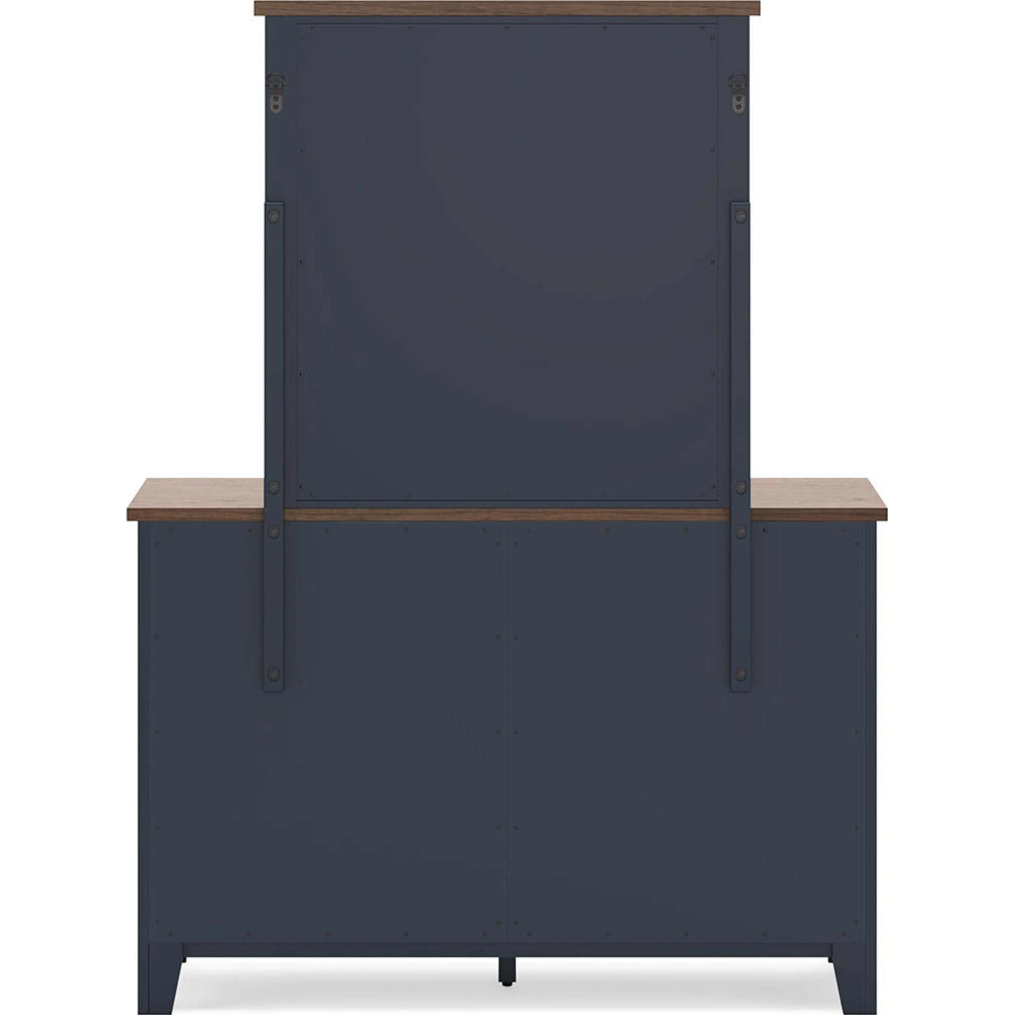 Landocken 6 Piece Queen Panel Bedroom - Blue/Brown