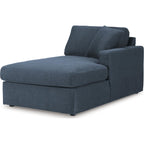 Modmax 5 Piece Modular Sectional Double Chaise with Audio Consoles