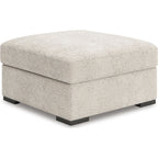 Cuddle Plush 8 Piece Modular Sectional with Ottomans - Arctic