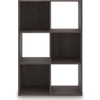 Piperton Bookcase - Charcoal