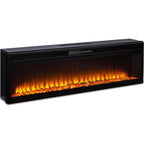 Entertainment Accessories Fireplace Insert - Black