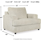 Soletren Chair and a Half - Stone