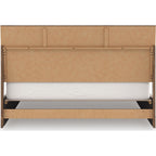 Chirason King Panel Bed - Brown