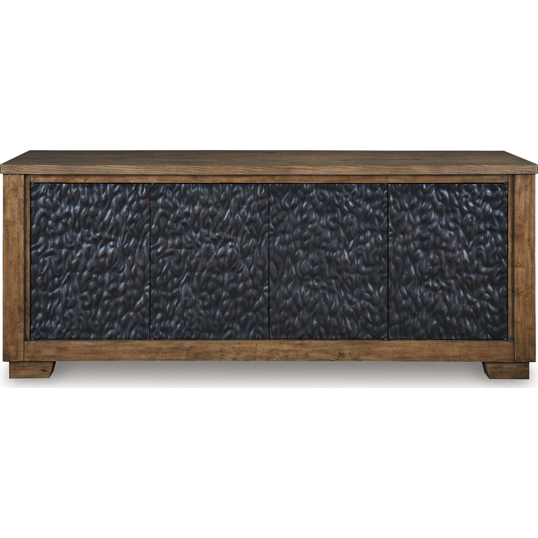 Rosswain TV Stand - Warm Brown