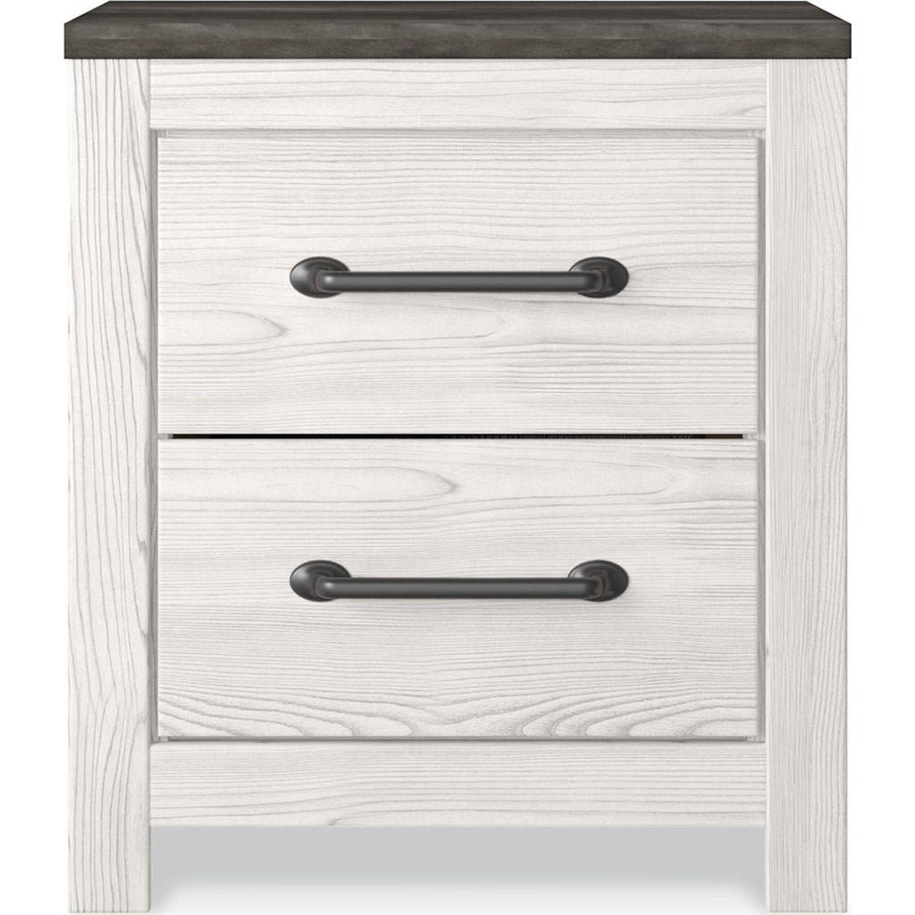 Gerridan Nightstand - White/Gray
