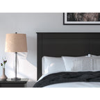 Maribel Panel Bed - Black