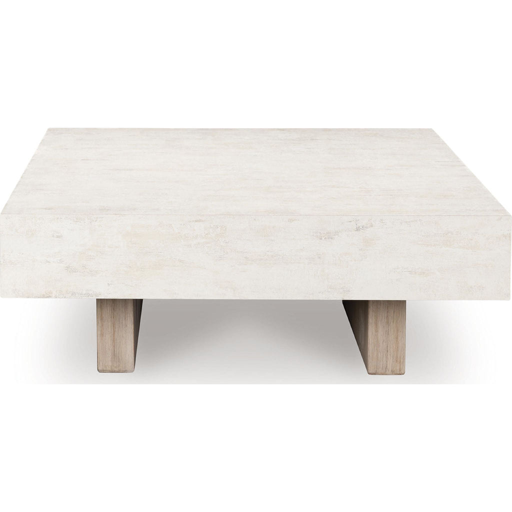 Jorlaina Coffee Table - Light Grayish Brown