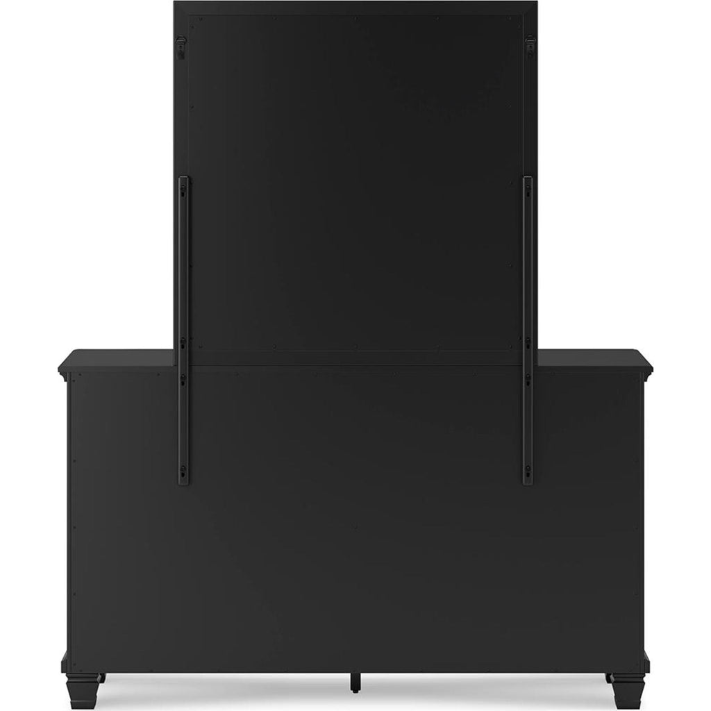 Lanolee 6 Piece Panel Bedroom - Black