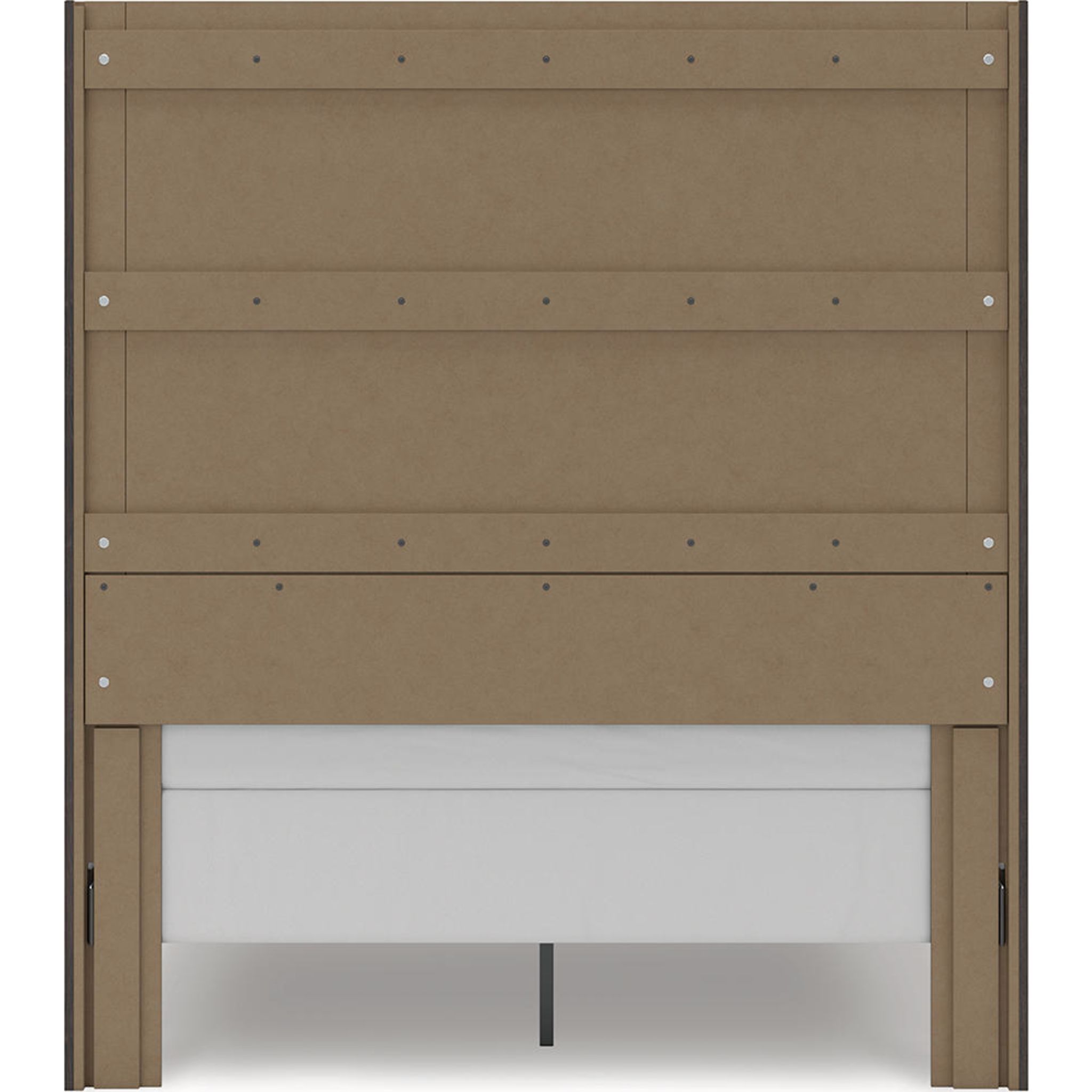 Fraluna Queen Storage Bed - Charcoal