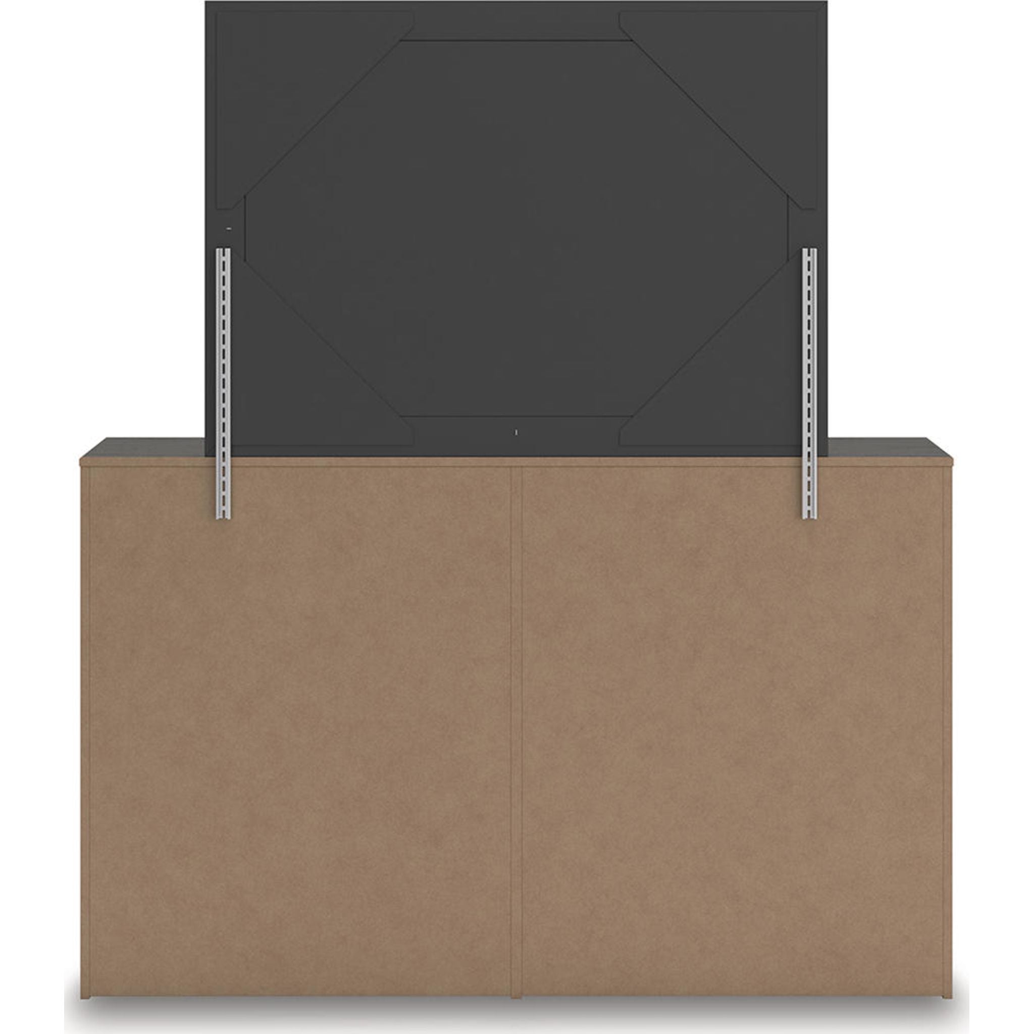 Prendonea Dresser and Mirror - Charcoal