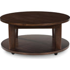 Korestone 2 Coffee Table - Dark Brown