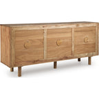 Adway Accent Cabinet - Natural Brown