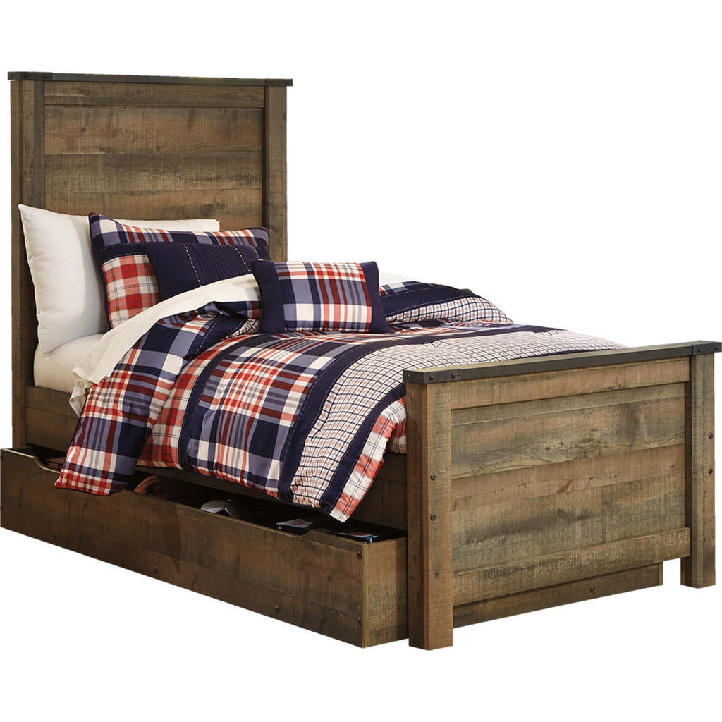 Trinell Twin Bed - Brown