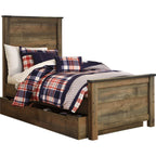 Trinell Twin Bed - Brown