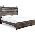 Drystan 5 Piece King Storage Bedroom - Multi