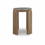 Gavrilley Accent Table - Gray/White/Brown