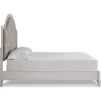 Blendon Panel Bed - Rustic Brown