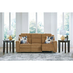 Kanlow Reclining Sofa - Honey