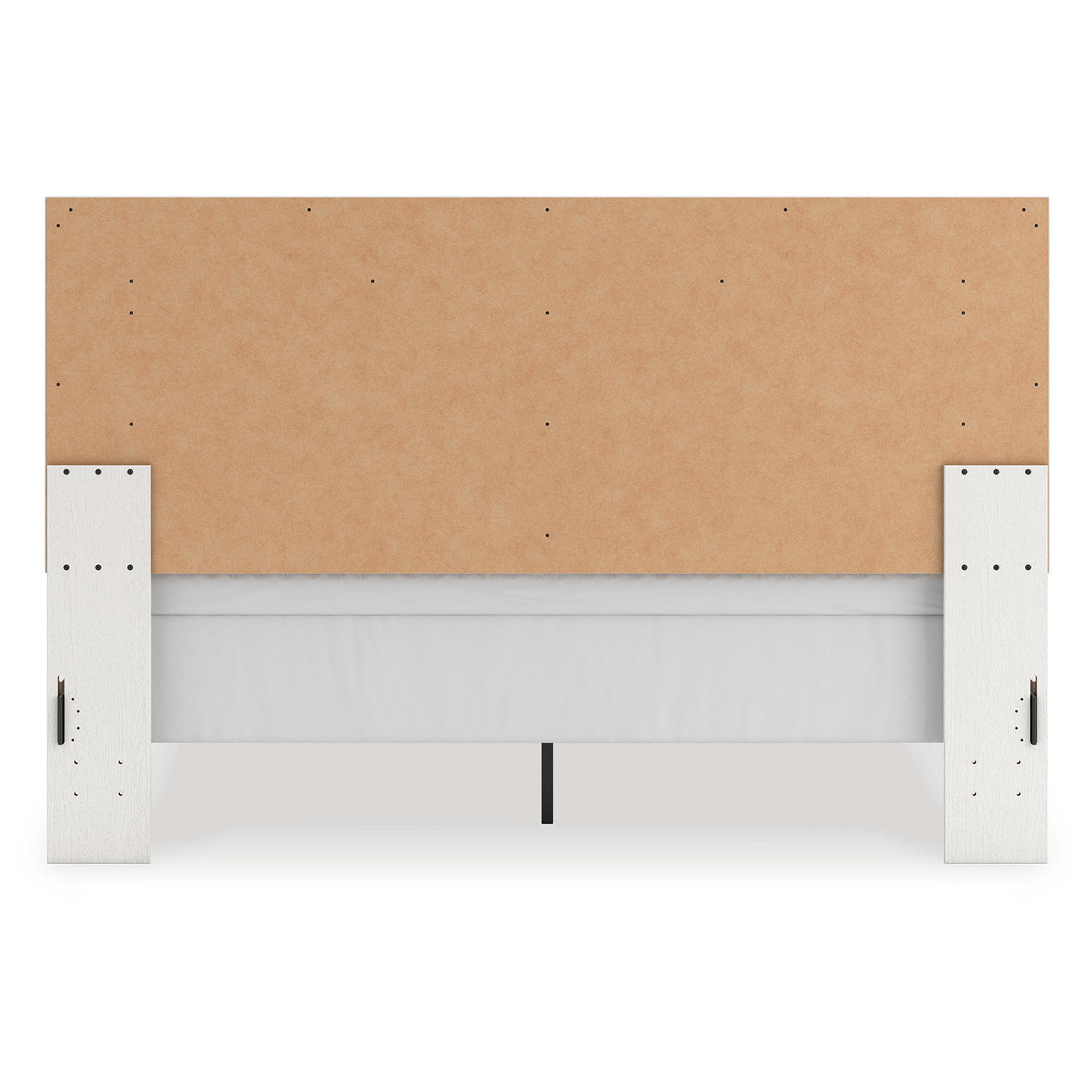 Zuraleus King Upholstered Bed - White