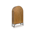 Gwenwich Accent Cabinet - Natural/Black