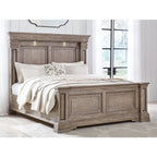 Blairhurst 6 Piece Queen Panel Bedroom - Light Grayish Brown