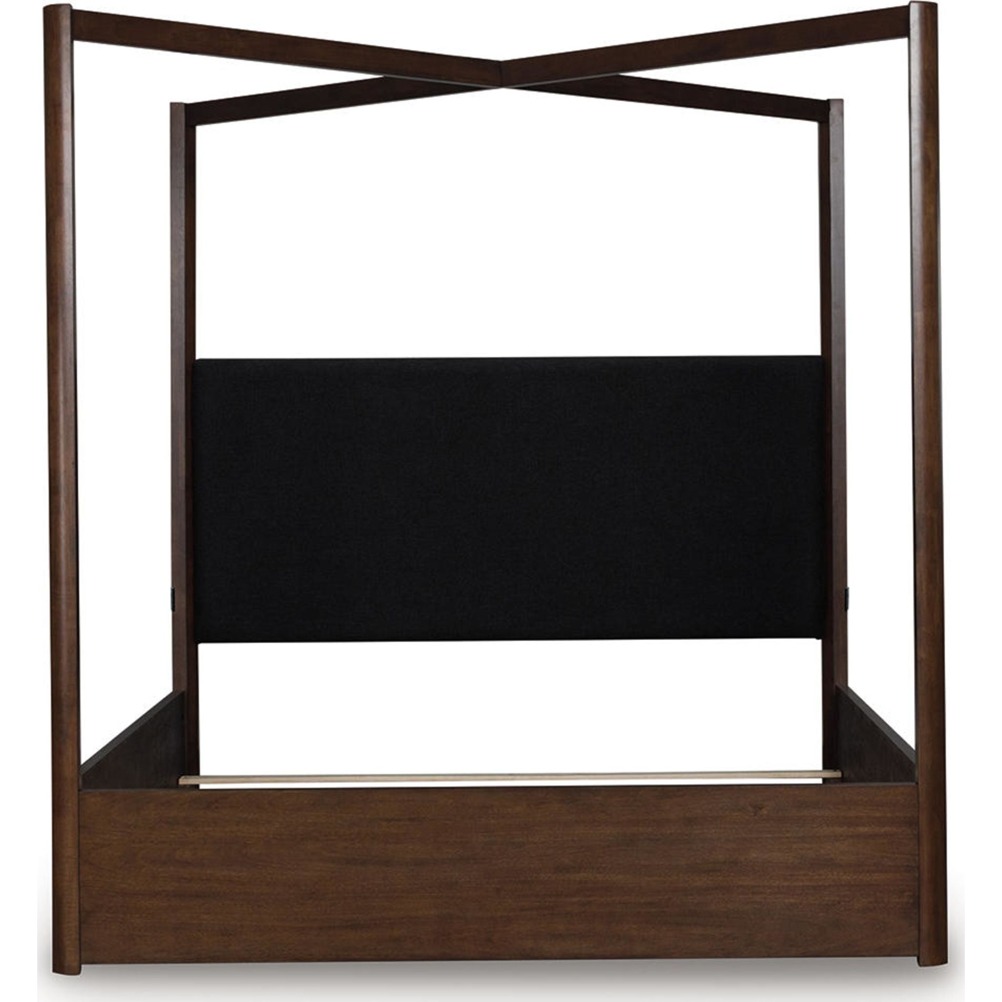 Dilenno Canopy Bed - Dark Brown