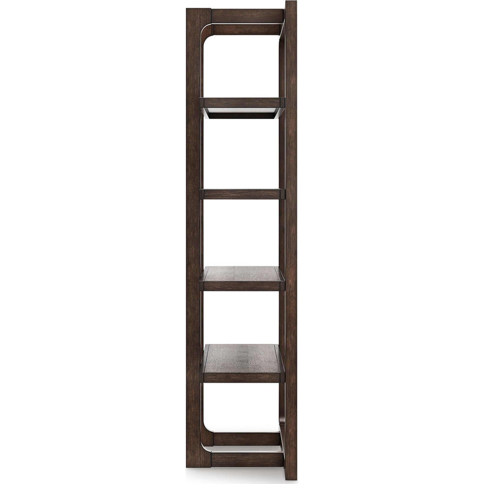 Breckington Bookcase - Dark Brown