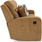 Kanlow Reclining Sofa - Honey