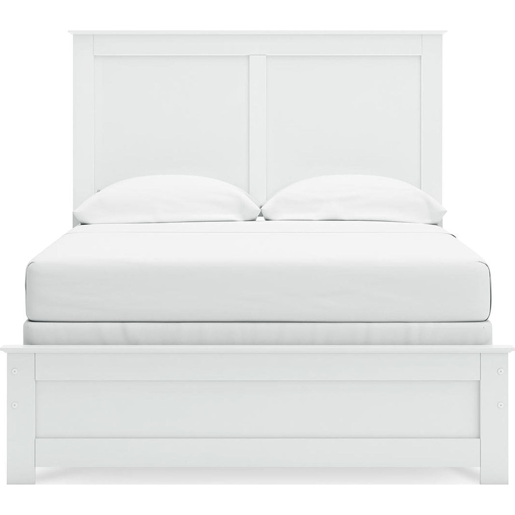 Bostwick Shoals Panel Bed - White