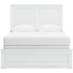 Bostwick Shoals Panel Bed - White